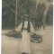 3825 - BUCURESTI, vanzator de fructe - old postcard, real PHOTO - unused
