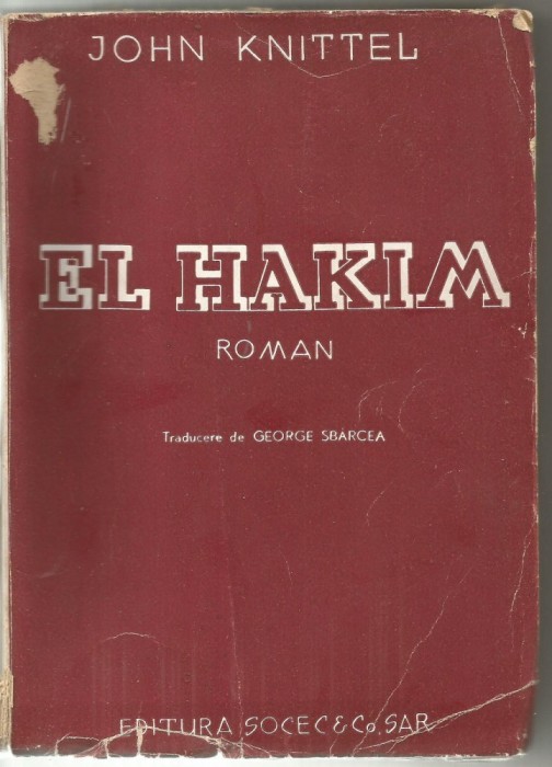 5A(xx) JOHN KNITTEL-El Hakim