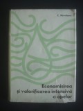 C. PARVULESCU - ECONOMISIREA SI VALORIFICAREA INTENSIVA A APELOR