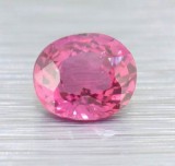 ~&gt;&gt; SAFIR NATURAL ROZ- VIU FRUMOS 0,36 ct. certificat de autenticitate ! ! !