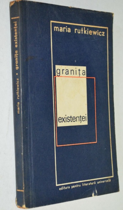 Granita existentei -Maria Rutkiewicz