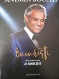 Andreea Bocelli programul concertului de la Bucuresti din 22 iunie 2o17