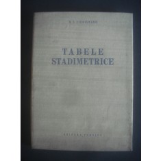 D. I. CIURILEANU - TABELE STADIMETRICE