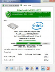 ssd intel 520 series 180 gb foto