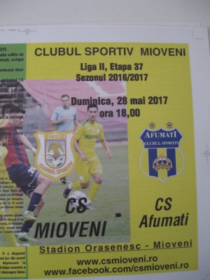 CS Mioveni-CS Afumati ( 28 mai 2017) foto
