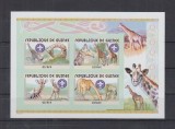 GUINEA 2001 FAUNA GIRAFE NEDANTELAT