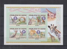 GUINEA 2001 FAUNA GIRAFE NEDANTELAT foto