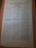 Ziarul curierul roman 1 aprilie 1895-nr. cu ocazia zilei de paste