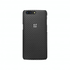 Husa Carcasa OnePlus 5 Protective Karbon Originala A5000 foto