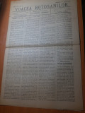 Ziarul vocea botosanilor 19 iulie 1892-articolul botosani 18 iulie 1892