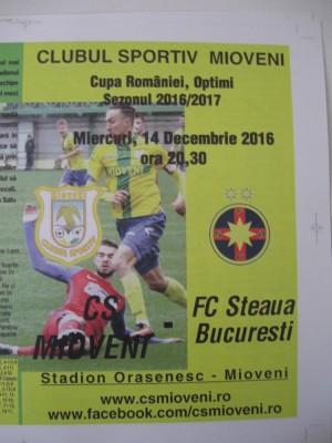 CS Mioveni-Steaua Bucuresti (14 decembrie 2016) foto