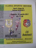 CS Mioveni-CS Balotesti (25 martie 2017)