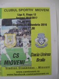 CS Mioveni-Dacia Unirea Braila (15 octombrie 2017)