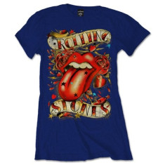 Tricou Fete Rolling Stones - Tongue &amp;amp;amp; Stars foto