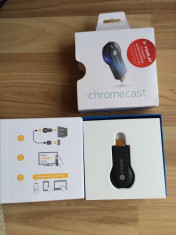 Google Chromecast Streaming TV iPhone iPad Android PC-produs nou foto