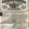 obligatiune Romania 10 lire sterline aur 4% 1922 si cupoane