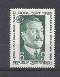 AUSTRIA 1983 &ndash; LAUREAT PREMIUL NOBEL EUROPA CEPT, serie MNH, R2