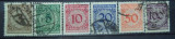GERMANIA (REICH) 1923 &ndash; CIFRA IN CERC, serie stampilata VL20
