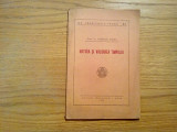 NATURA SI VALOAREA TIMPULUI - Corneliu Sarbu ( dedicatie) - Sibiu, 1943, 106 p.