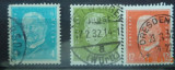GERMANIA (REICH) 1931/32 &ndash;PRESEDINTI serii stampilate VL20, Stampilat