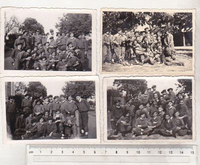 bnk foto - Lot 4 fotografii elevi ai Liceului Militar iasi - 1940 foto