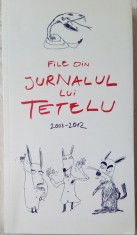DRAGOS MUSAT - FILE DIN JURNALUL LUI TETELU, 2003-2012 (HUMANITAS, 2014) foto