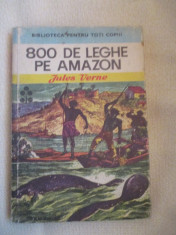 800 de leghe pe Amazon- Jules Verne foto