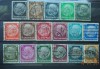 GERMANIA (REICH) 1933/36 &ndash; PRESEDINTE PAUL VON HINDENBURG, serie stampilata VL20, Stampilat
