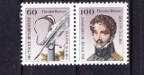 GERMANIA 1991 &ndash; POET TH. KORNER, timbru nestampilat, VL11