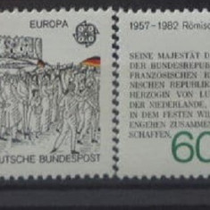 GERMANIA 1982 - EUROPA CEPT, serie nestampilata VL18