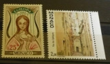 MONACO - PICTURA, timbre nestampilate, VL12