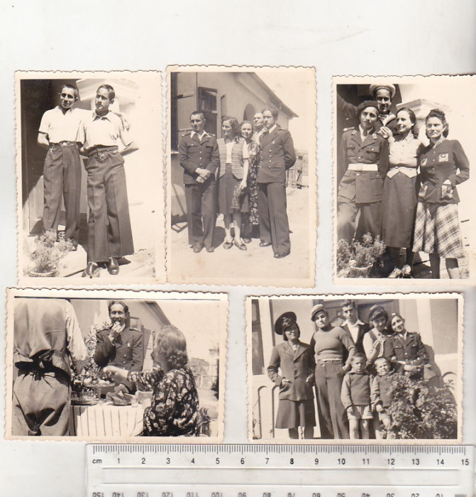 bnk foto - Lot 5 fotografii cu elevi ai LM Iasi - 1940-1943