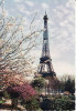 Ilustrata Franta - Paris -La Tour Eiffel, Circulata, Printata