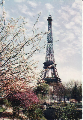 Ilustrata Franta - Paris -La Tour Eiffel foto