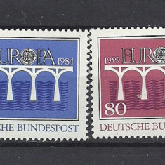 Germania 1984 – PODURI EUROPA CEPT, serie nestampilata R2