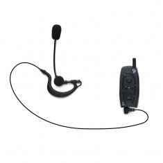 Set Casti bluetooth pentru bicicleta, functie intercom si Radio FM cod:C3X foto