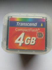 Compact Flash 4GB, CF card 4GB foto