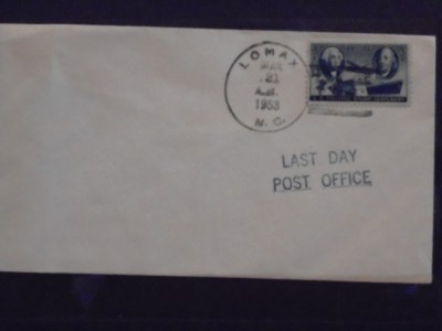 U.S.A - FDC - LAST DAY POST OFFICE - 1953 - NECIRCULAT . foto