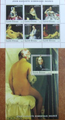 GUINE-BISSAU, PICTURA INGRES, 1 M/SH + 1 S/S , NEOBLIT. 2003 - G BIS 79 foto