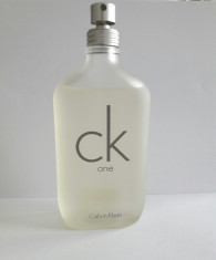 Edt Ck One tester original 200 ml nou foto