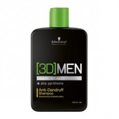 Schwarzkopf Professional 3DMEN sampon anti matreata 250 ml foto