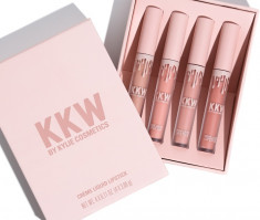 Set Rujuri Lichide Mate 4 culori KKW Limited Edition foto