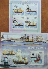 GUINE-BISSAU, CORABII, 1 M/SH + 1 S/S , NEOBLIT. 2006 - G BIS 85 foto