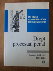 DREPT PROCESUAL PENAL, PRACTICA JUDICIARA/TESTE GRILA- NEAGU foto