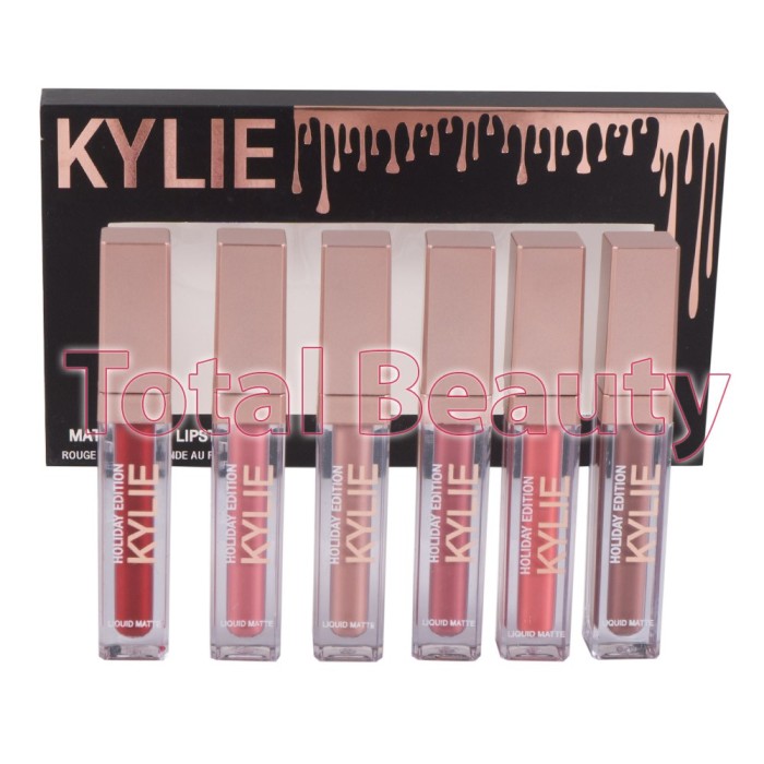 Set Rujuri Lichide Mate 6 Culori Kylie Limited Edition Arhiva