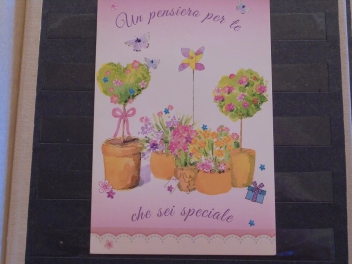 CARTE POSTALA TIP FELICITARE - FRANTA - NECIRCULATA.