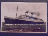 SUPER ESSPRESO &quot;CONTE DI SAVOIA&quot; ITALIA, 1938 - CU STAMPILA POSTEI NAVALE