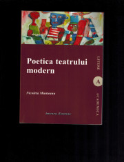 Poetica teatrului modern - Nicoleta Munteanu foto