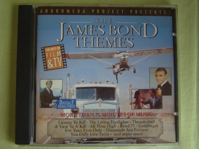 THE JAMES BOND THEMES - C D Original ca NOU foto