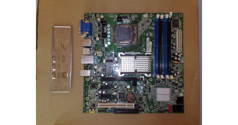 Placa de baza Intel DQ35JOe socket 775 suporta quad core , 8g ddr2 ...